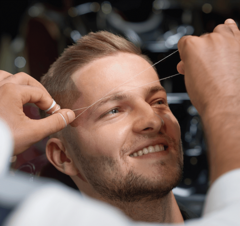 best threading service in al bateen