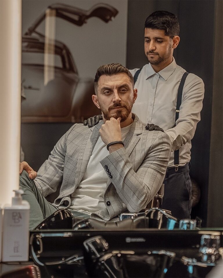 Professional barber shop in Abu Dhabi